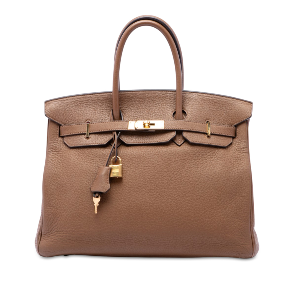 Pre-Loved Hermes Clemence Birkin Retourne 35